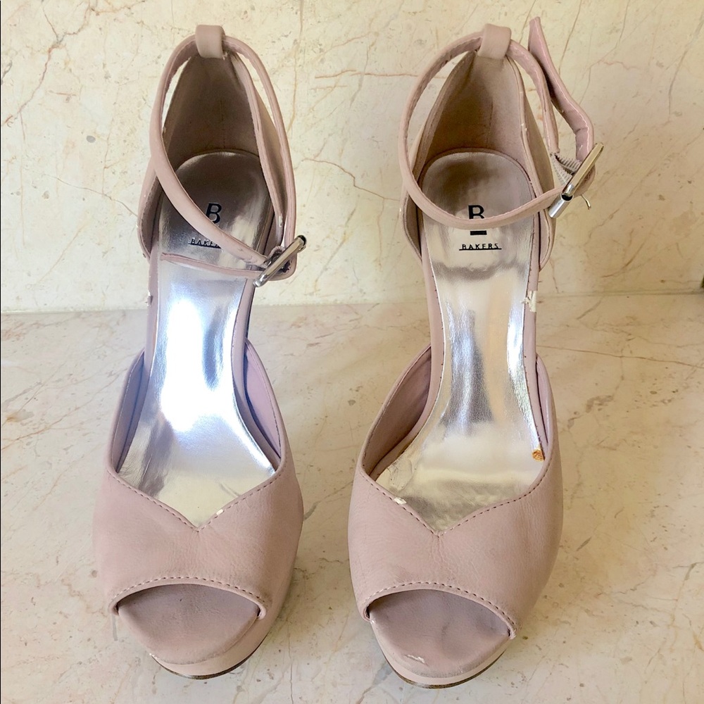 ANY OFFER- Blush pink Platform Sandals